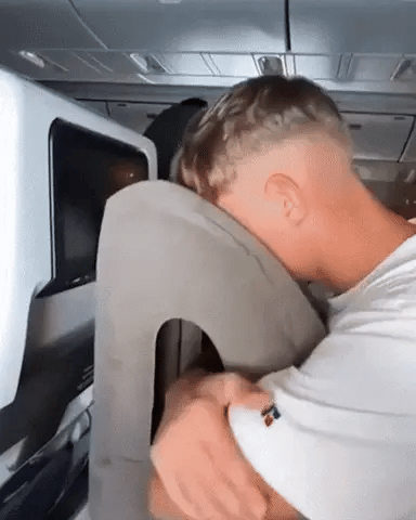 Inflatable Travel Pillow