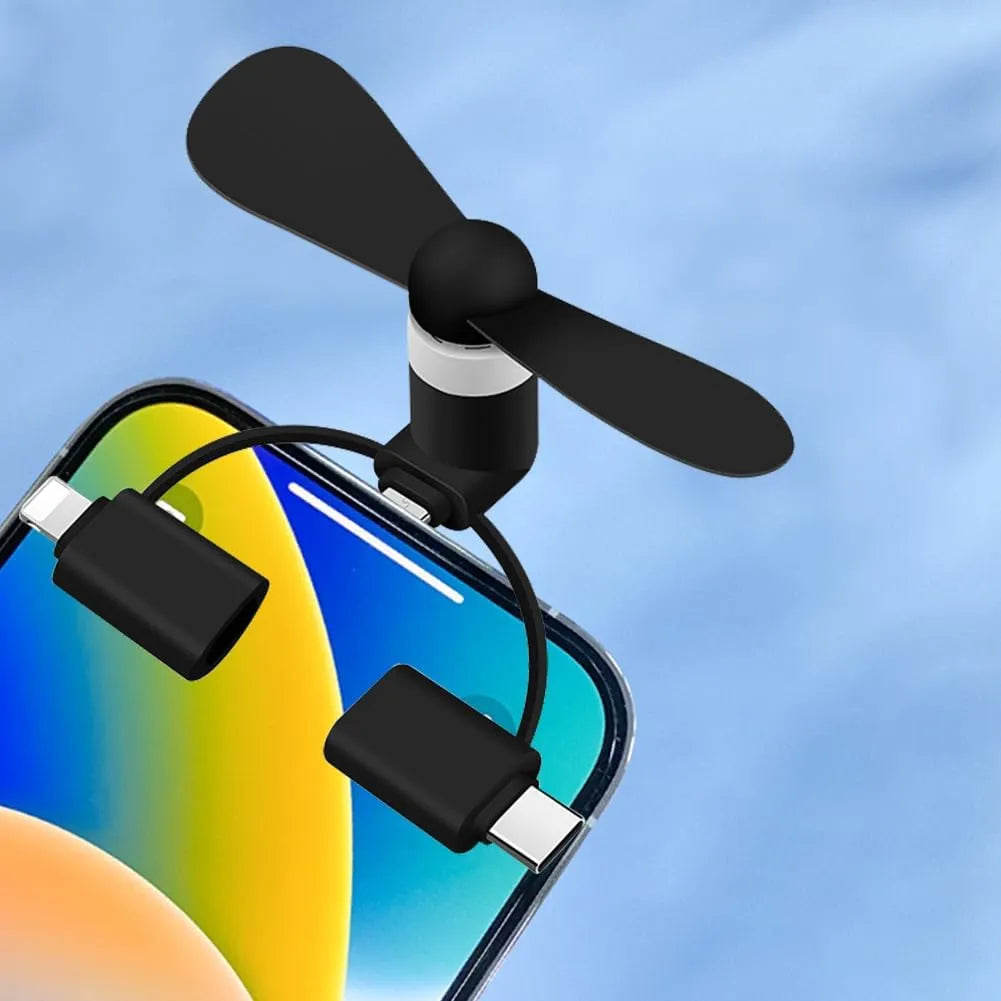 3-in-1 Mini Phone Fan ★★★★★