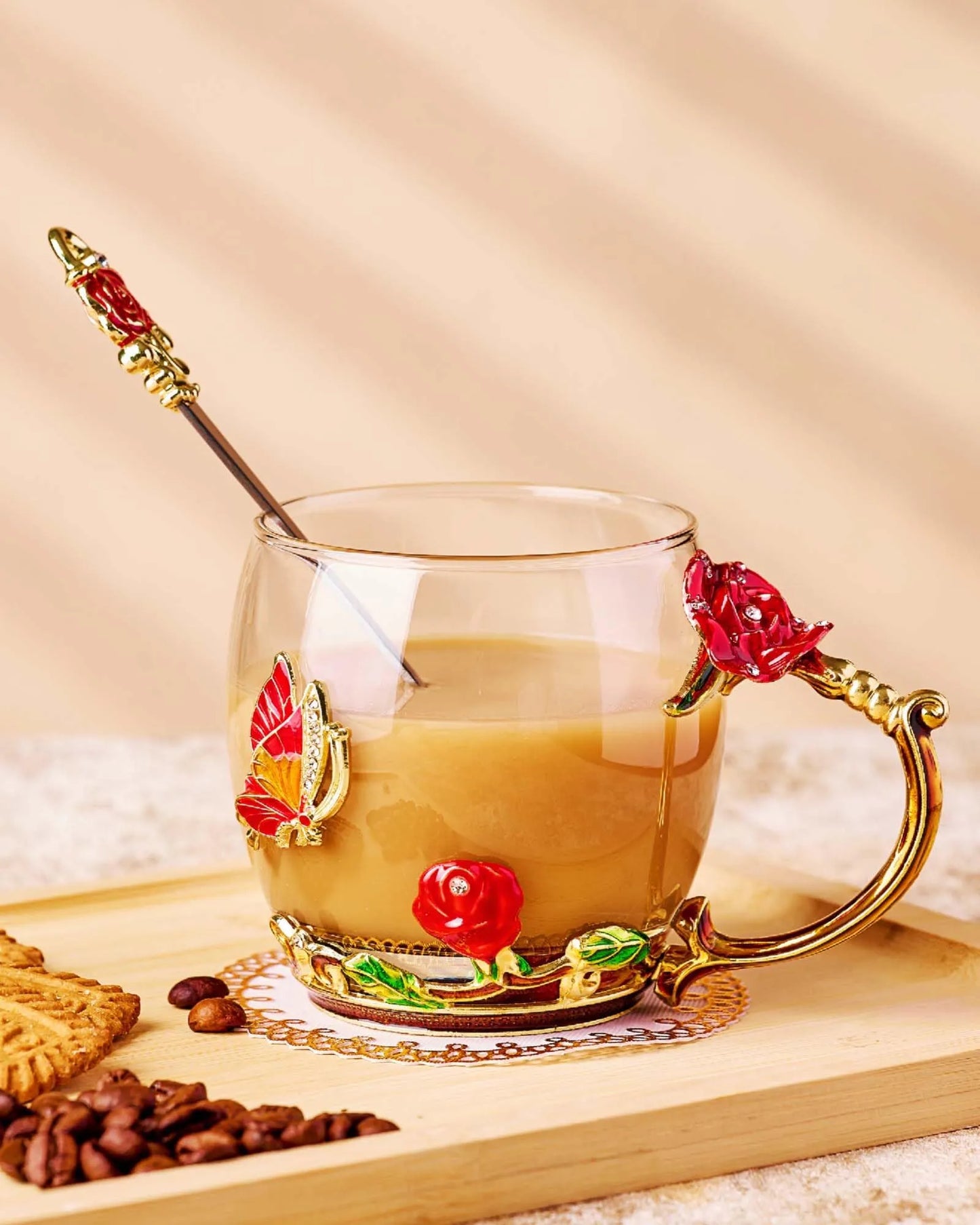 Crystal Rose Teacup ★★★★★