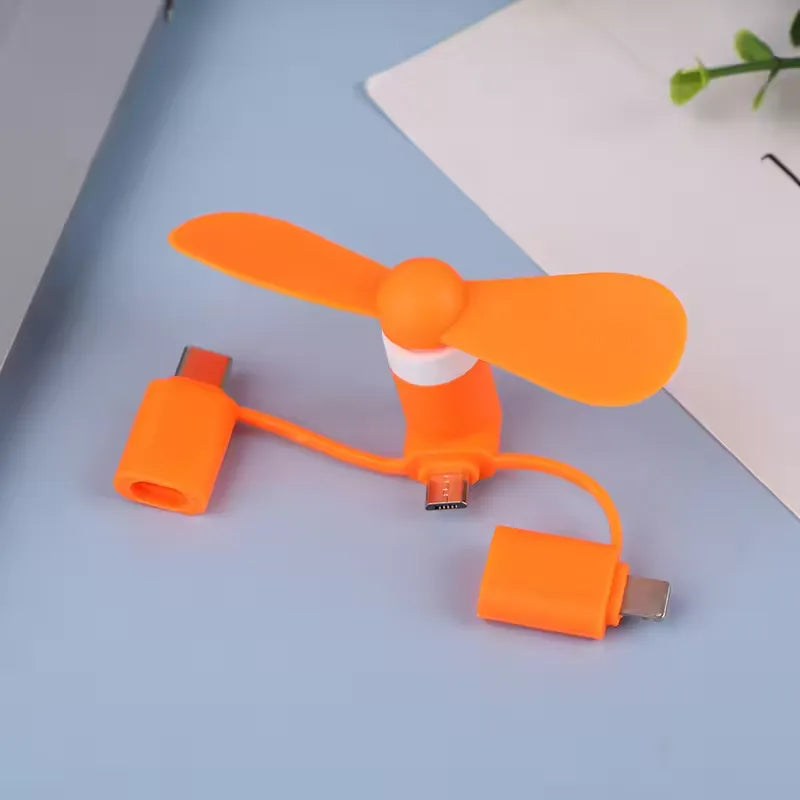 3-in-1 Mini Phone Fan ★★★★★