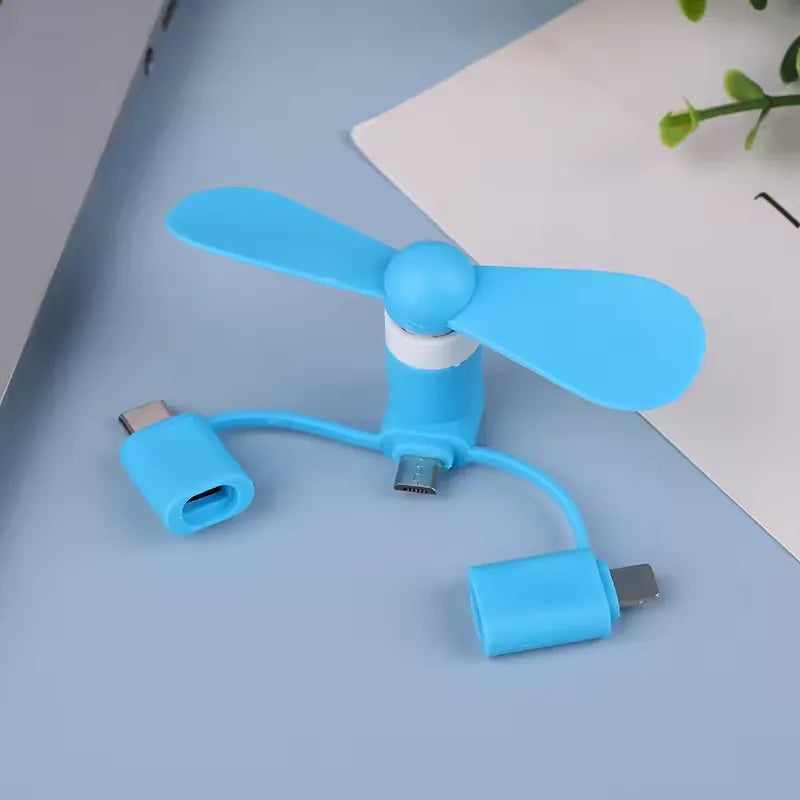 3-in-1 Mini Phone Fan ★★★★★
