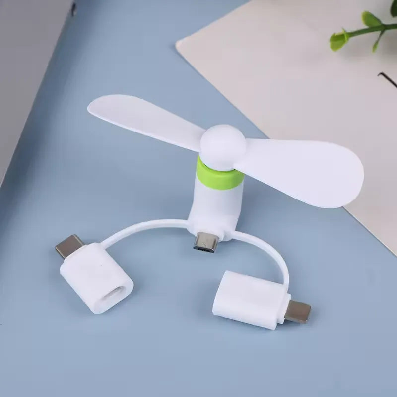 3-in-1 Mini Phone Fan ★★★★★