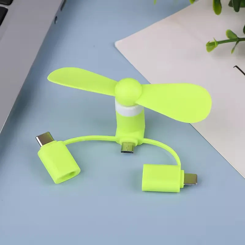 3-in-1 Mini Phone Fan ★★★★★