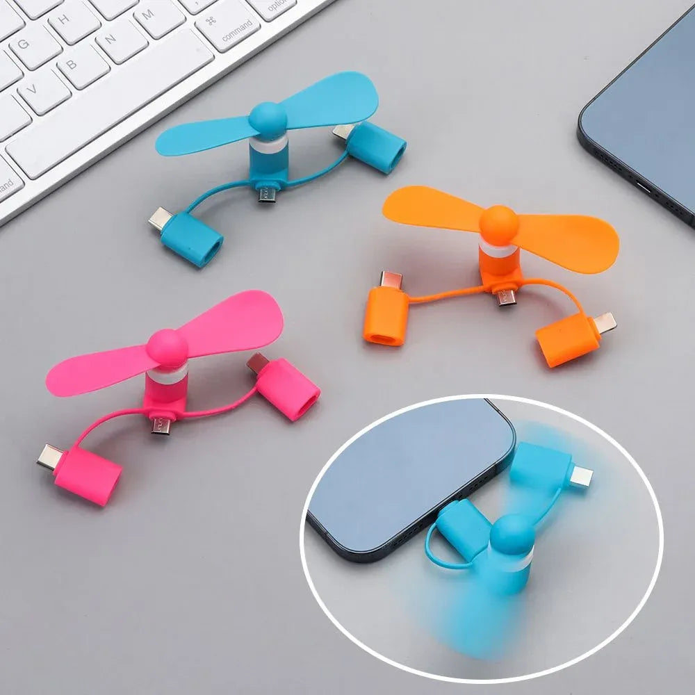 3-in-1 Mini Phone Fan ★★★★★