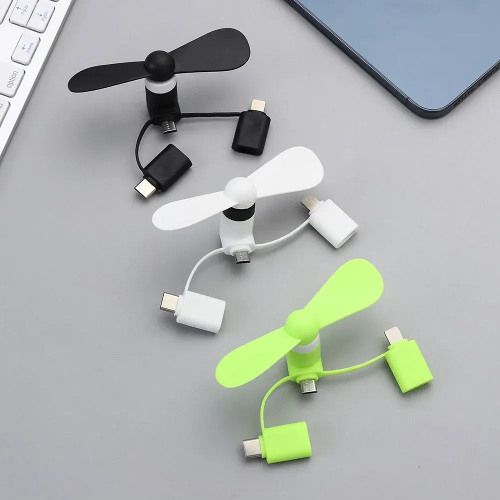 3-in-1 Mini Phone Fan ★★★★★
