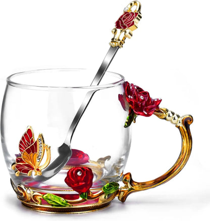 Crystal Rose Teacup ★★★★★