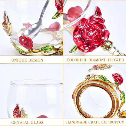 Crystal Rose Teacup ★★★★★