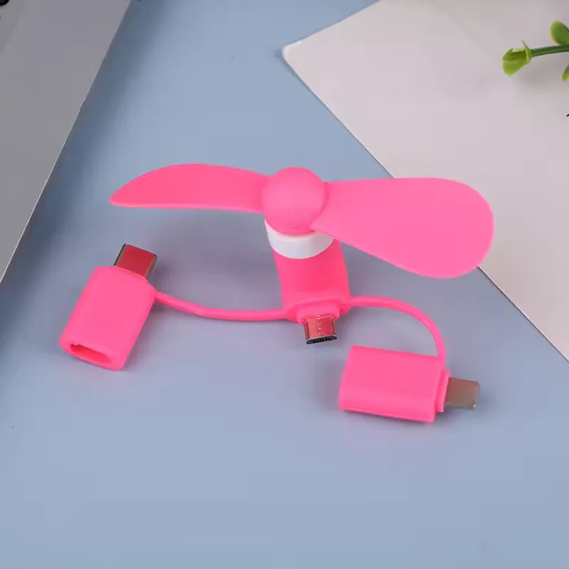 3-in-1 Mini Phone Fan ★★★★★