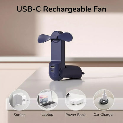 3-in-1 Handheld Pocket Fan ★★★★★